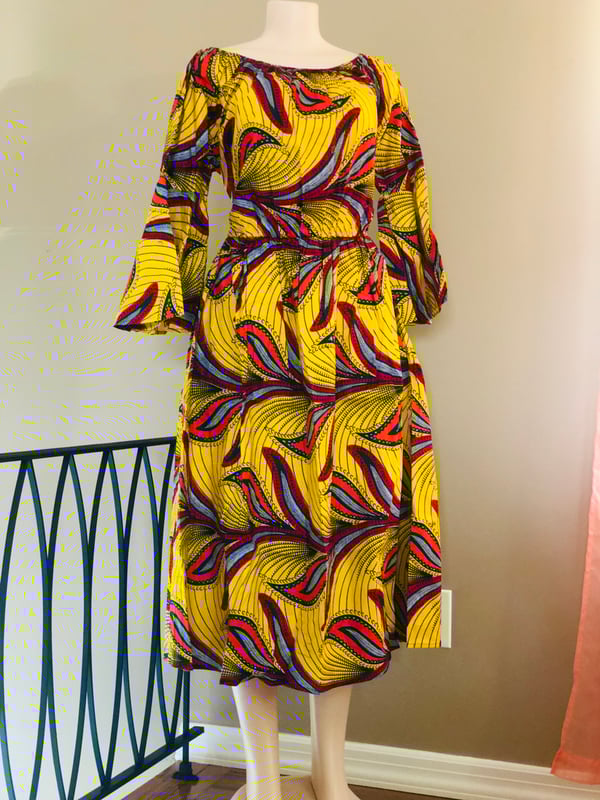 Image of Midi Dress long sleeve / one size 