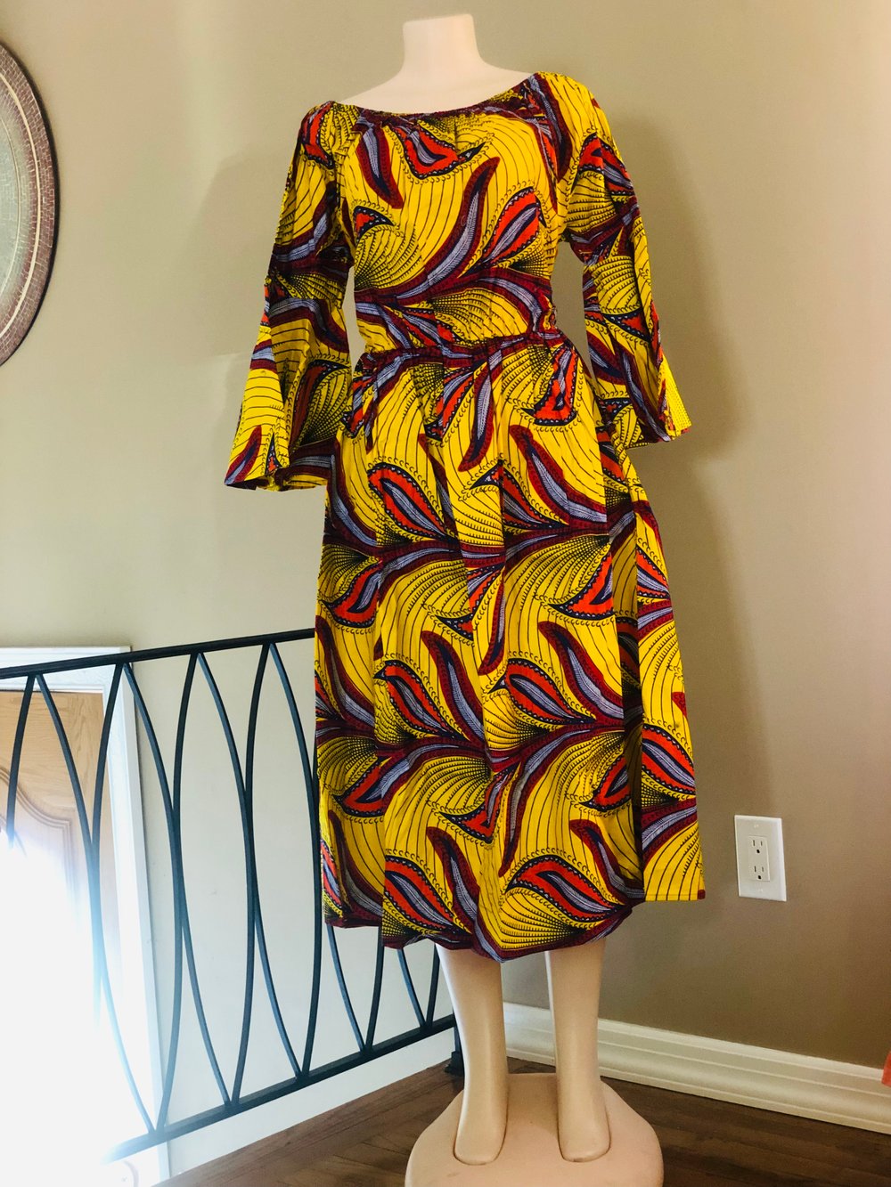 Image of Midi Dress long sleeve / one size 