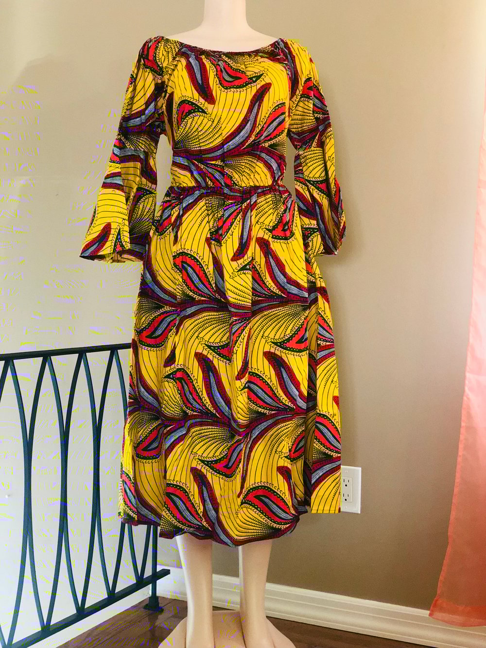 Image of Midi Dress long sleeve / one size 
