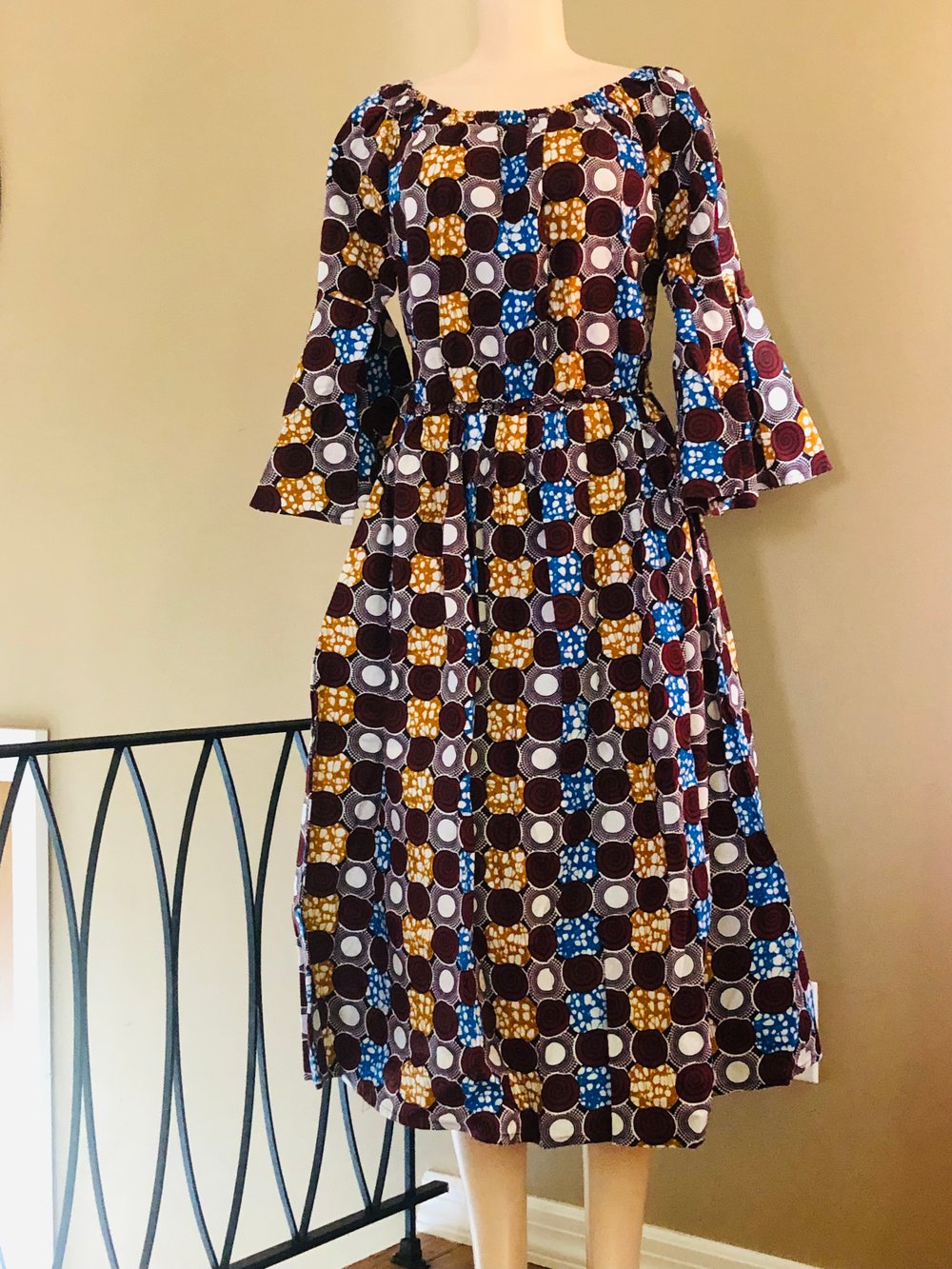 Image of Long midi dress / one size 