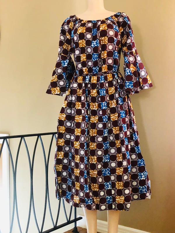 Image of Long midi dress / one size 