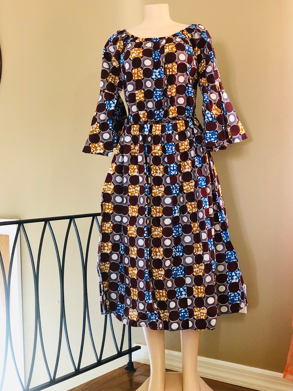 Image of Long midi dress / one size 