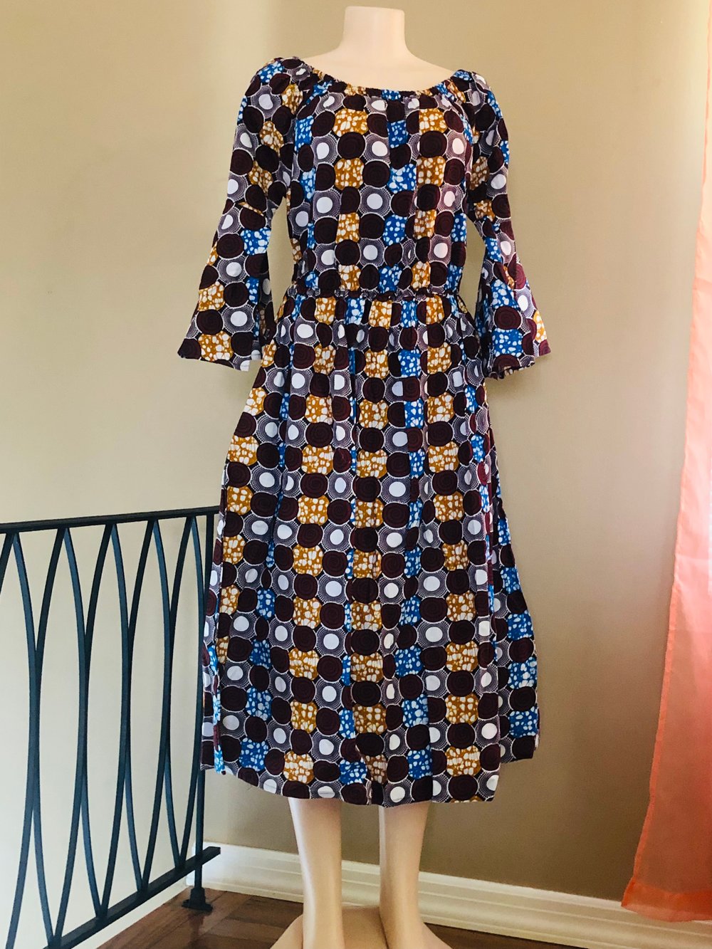 Image of Long midi dress / one size 