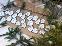 Image 1 of Handmade wooden  advent Calendar