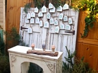 Image 2 of Handmade wooden  advent Calendar