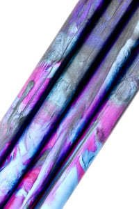 Image 1 of Captain Kirk, custom bespoke pen blanks, high pressure cured with Alumilite Resin. Bespoke ready!