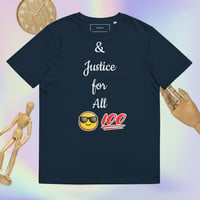 Image 1 of Justice For All Unisex Organic Cotton T-shirt