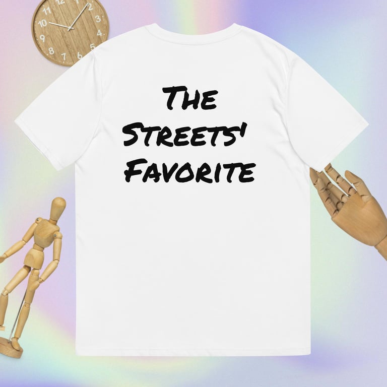 Street Love Unisex Organic Cotton T-shirt Image 3