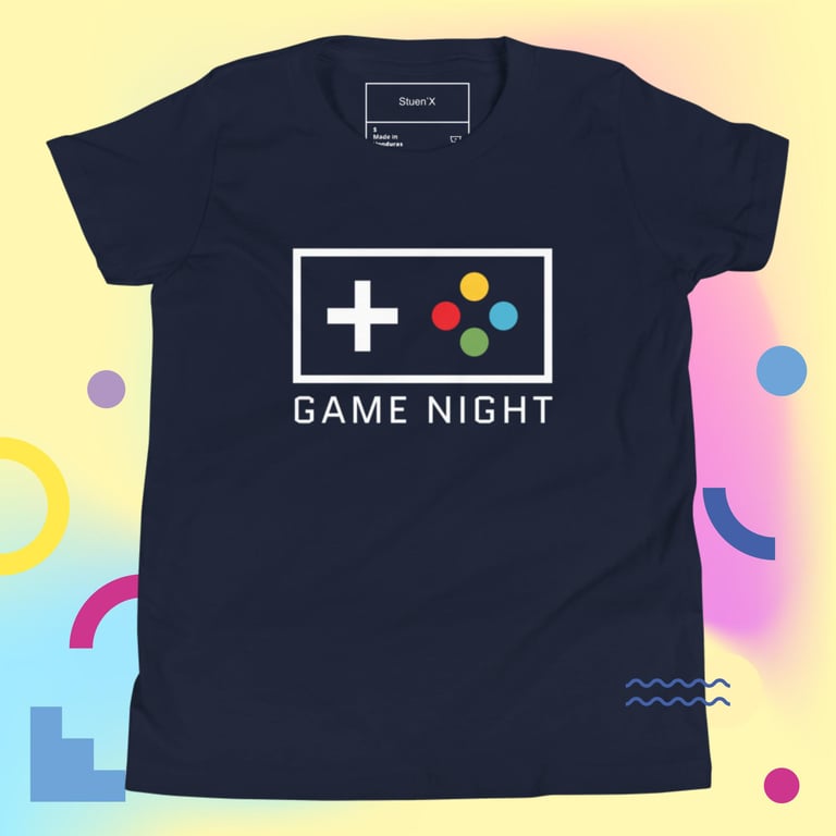 Game Night Youth Short Sleeve T-Shirt Image 5