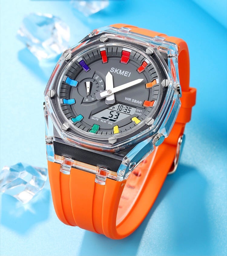 STYLISH LED DIGITAL ANALOG SPORT WATCH