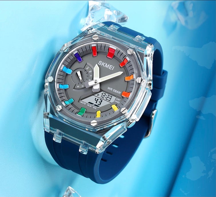 STYLISH LED DIGITAL ANALOG SPORT WATCH