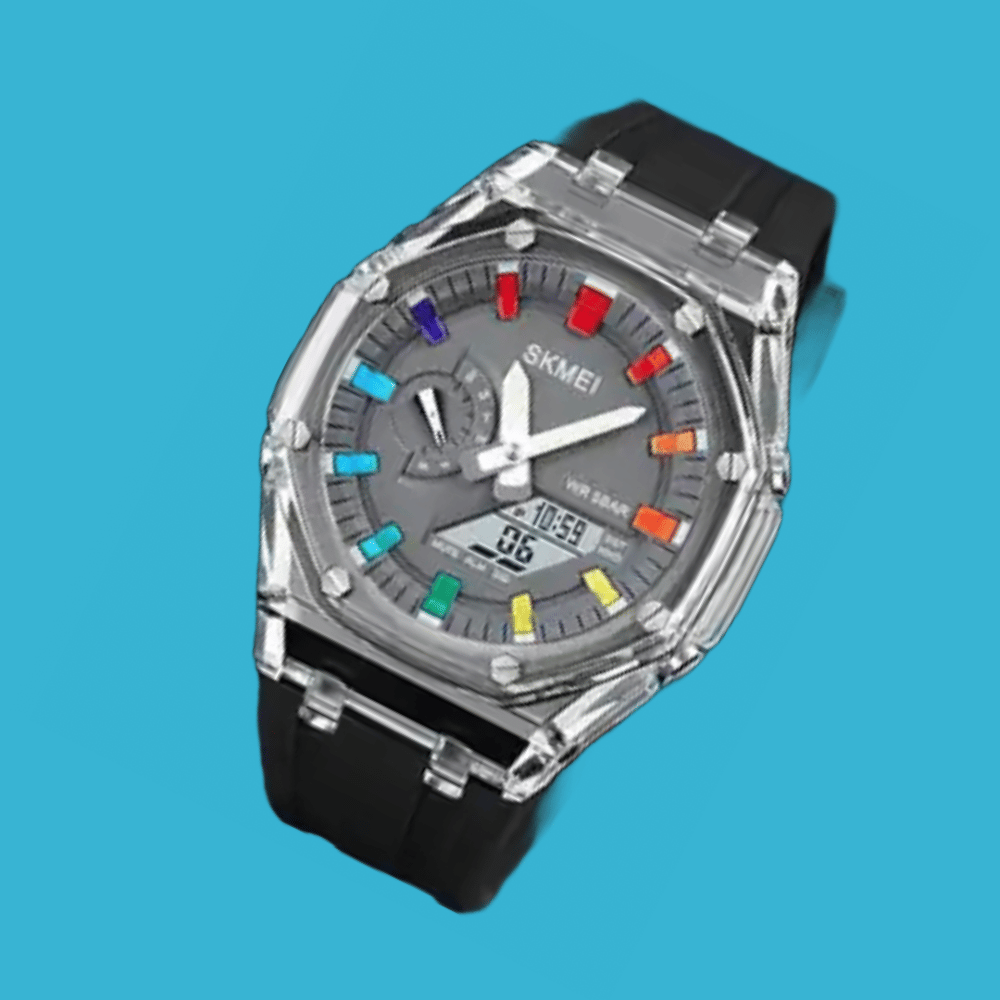 STYLISH LED DIGITAL ANALOG SPORT WATCH