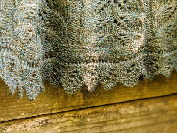Image of Treegarth Shawl Pattern Kit