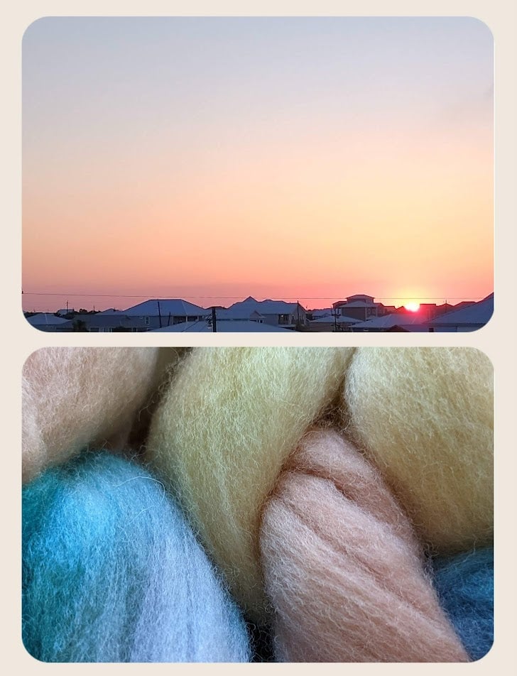 Image of Beachrise - Combed Top/Wool Roving - 4oz