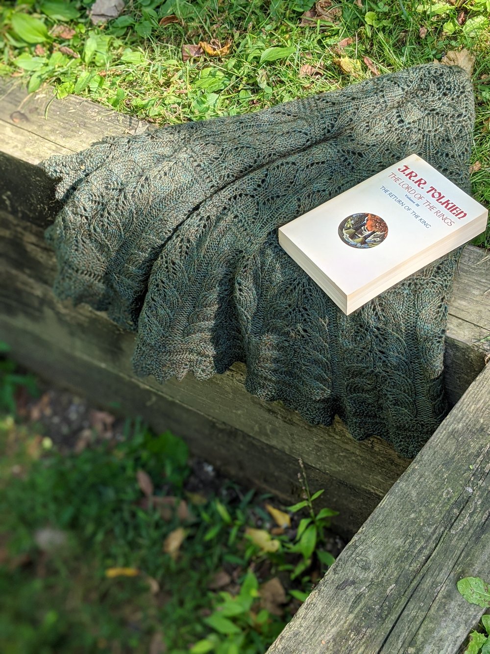 Image of Treegarth Shawl Pattern Kit