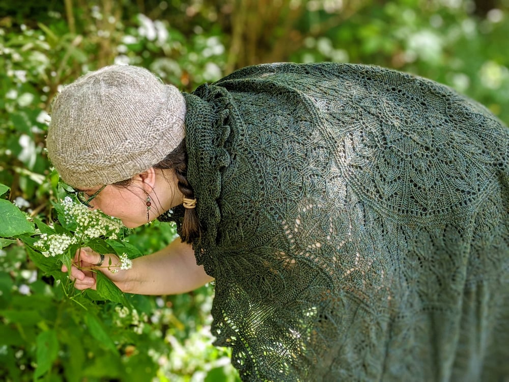 Image of Treegarth Shawl Pattern Kit