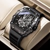 STYLISH SKELETON VINTAGE WATCH