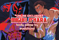 Image 1 of ATSV Miguel O'Hara Spider Man 2099 Body Pillow [ONLINE EXCLUSIVE] 