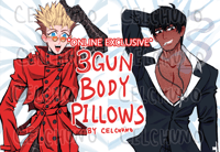 Image 1 of TRIGUN Body Pillows [ONLINE EXCLUSIVE] 