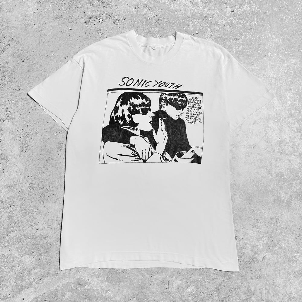 *Rare* Sonic Youth 1990’s ‘Goo’ White T-Shirt