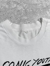 Image 3 of *Rare* Sonic Youth 1990’s ‘Goo’ White T-Shirt