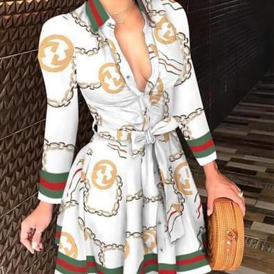 Image of Gucci White Dress Small S