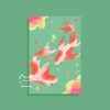 Koi Fish Mini Print