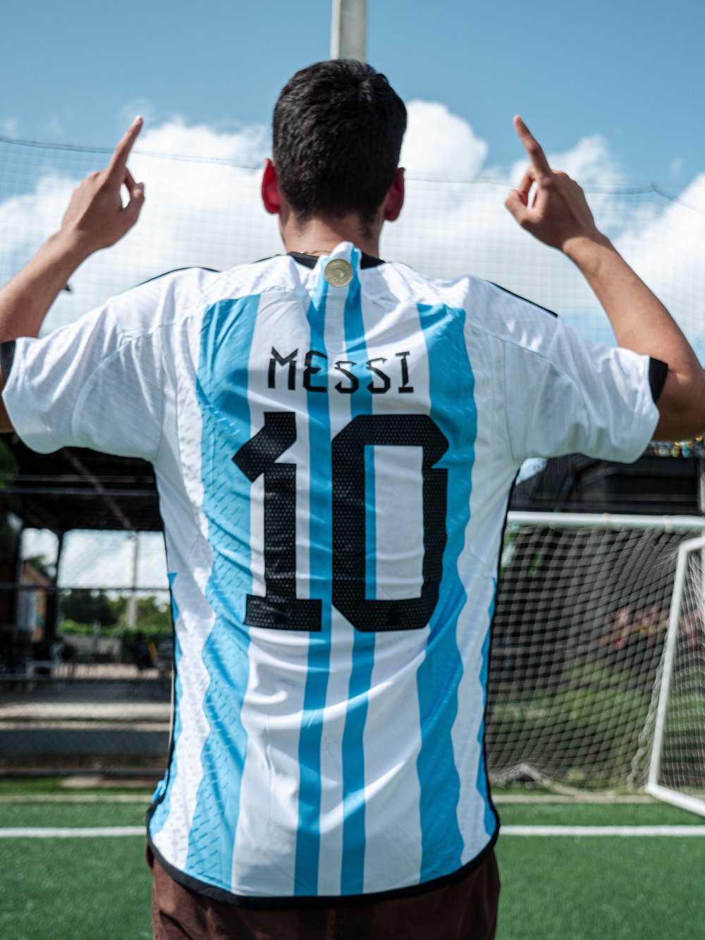MESSI #10 ARGENTINA '22 WINNERS HOME JERSEY
