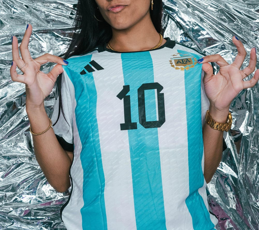 MESSI #10 ARGENTINA '22 WINNERS HOME JERSEY