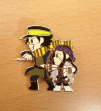 Image of Gold Hunters Enamel Pin [Golden Kamuy]