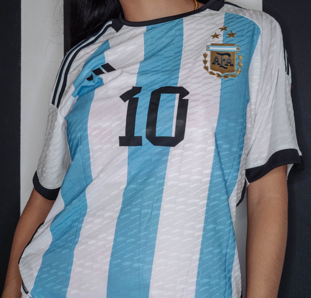 MESSI #10 ARGENTINA '22 WINNERS HOME JERSEY