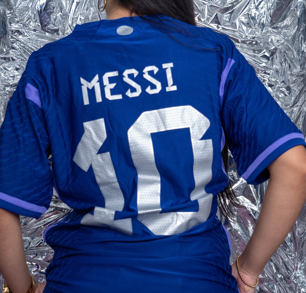 MESSI #10 ARGENTINA '22 AWAY JERSEY