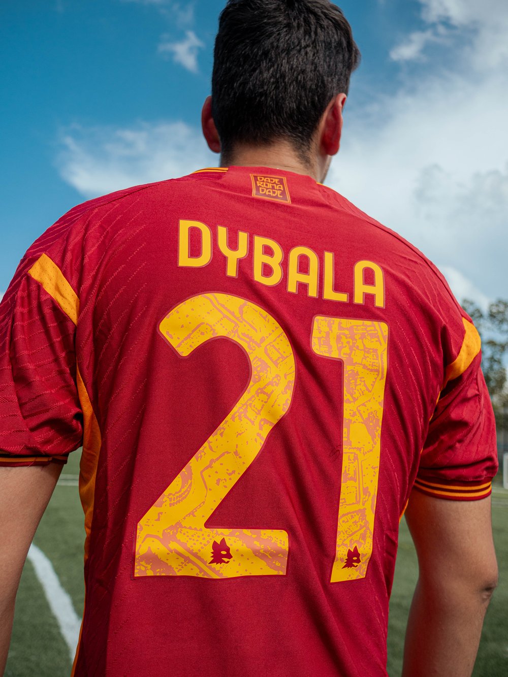 DYBALA #21 AS ROMA HOME JERSEY 2023-24