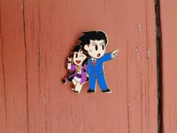 Image of Objection! Enamel Pin [Ace Attorney]