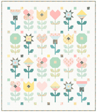 Image 2 of RAINY DAYS Quilt Kit  70" x 82" - Farmhouse Country Colorway