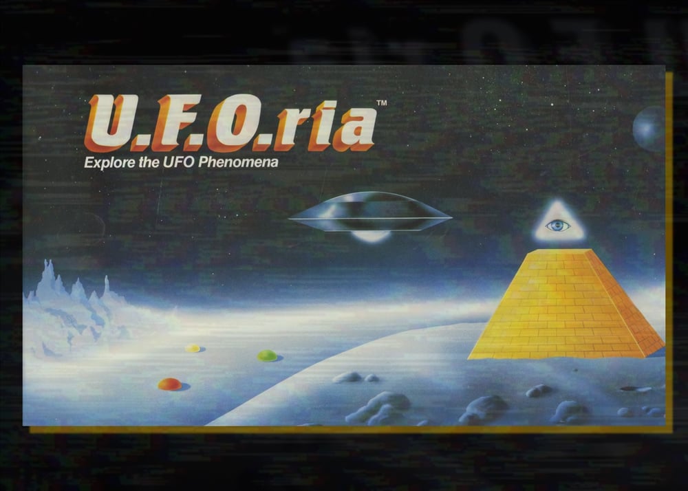 UFOria Vintage Board Game