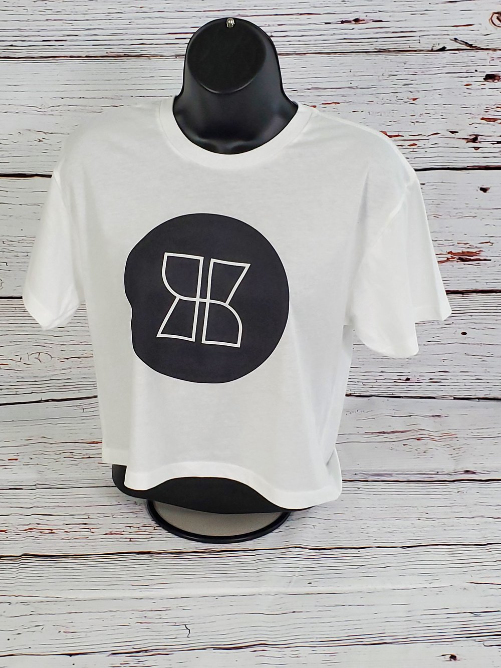 Women's Rising Sun Crop Tee (Blackout Edition)