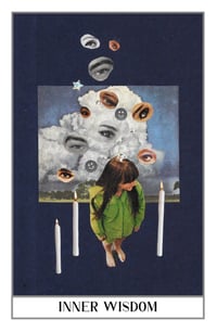 Image 5 of collage oracle cards-3.5"x5"