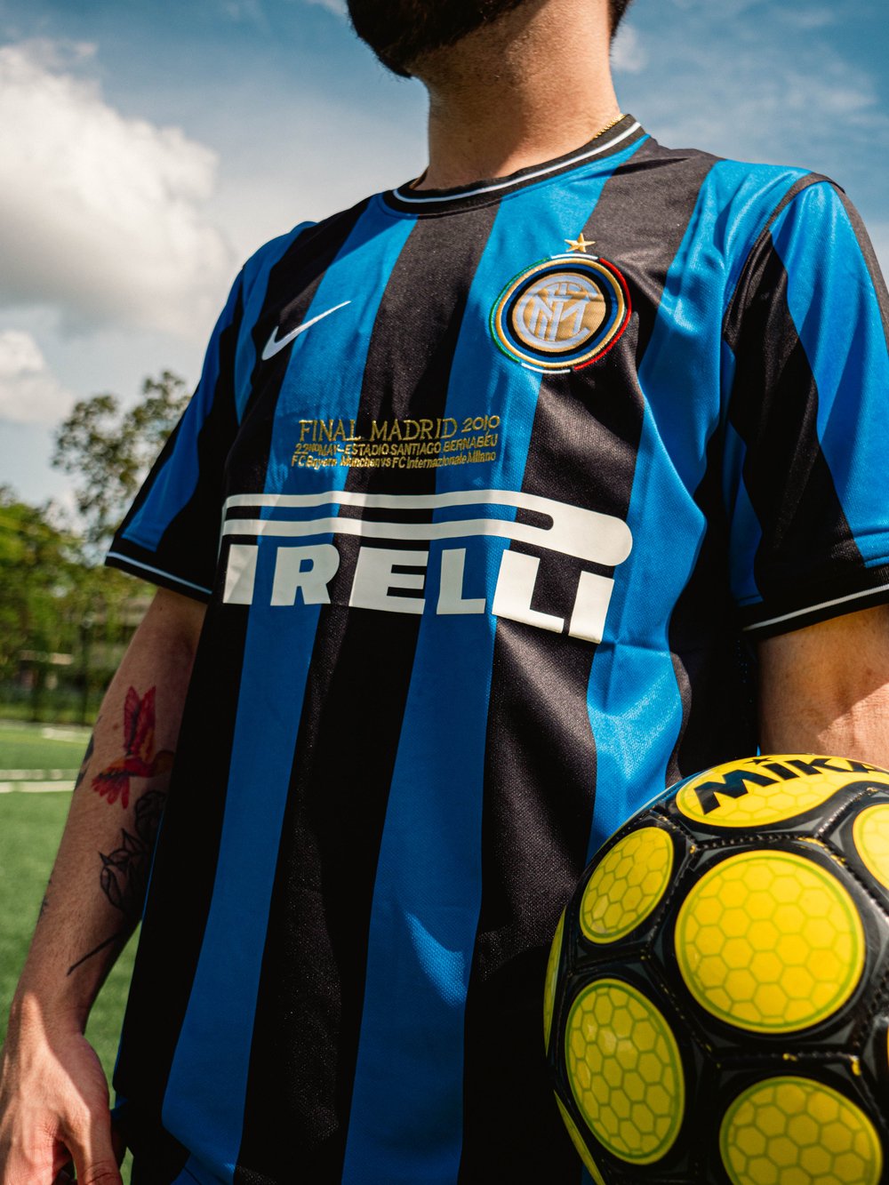 INTER MILAN RETRO 2010 CHAMPIONS LEAGUE FINAL KIT