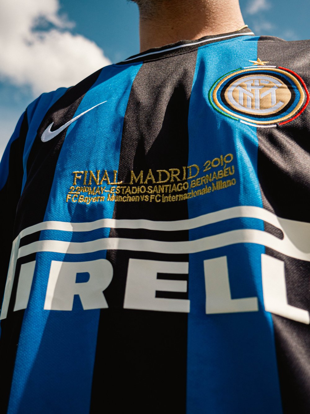 INTER MILAN RETRO 2010 CHAMPIONS LEAGUE FINAL KIT