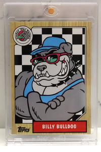 Image of Topps Billy Bulldog Baseball Card