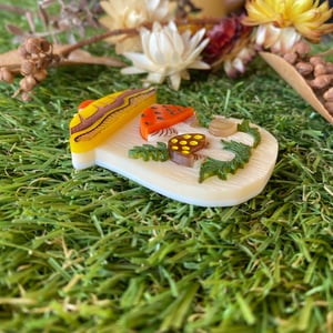 Image of Merry Mushroom Brooch