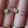 Salt & Pepper Diamond Drop Earrings 