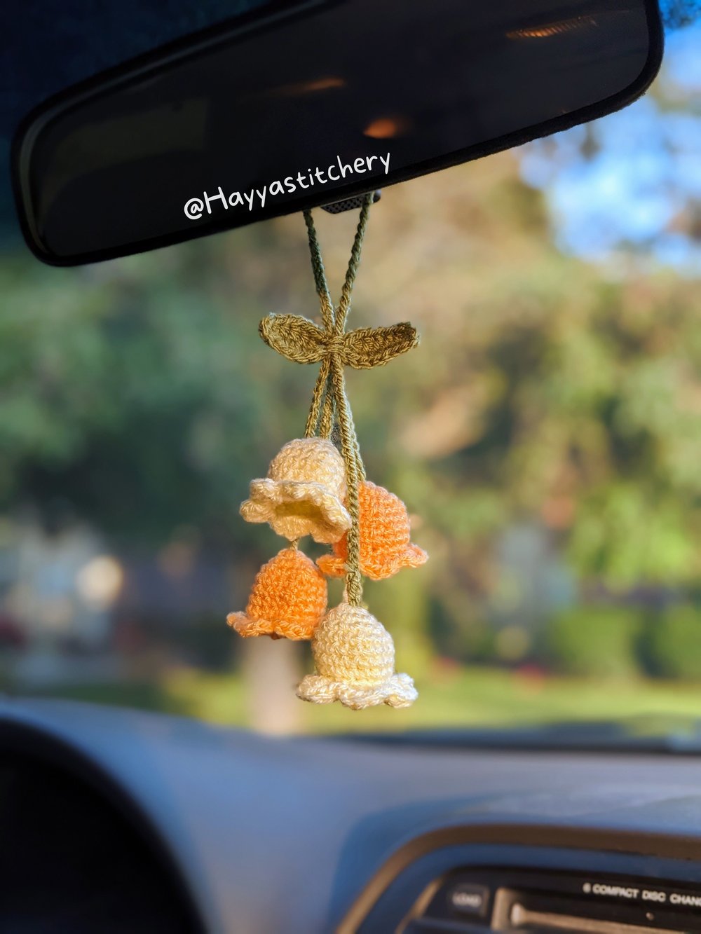 Image of Bell Flower Ornaments (4 cluster)