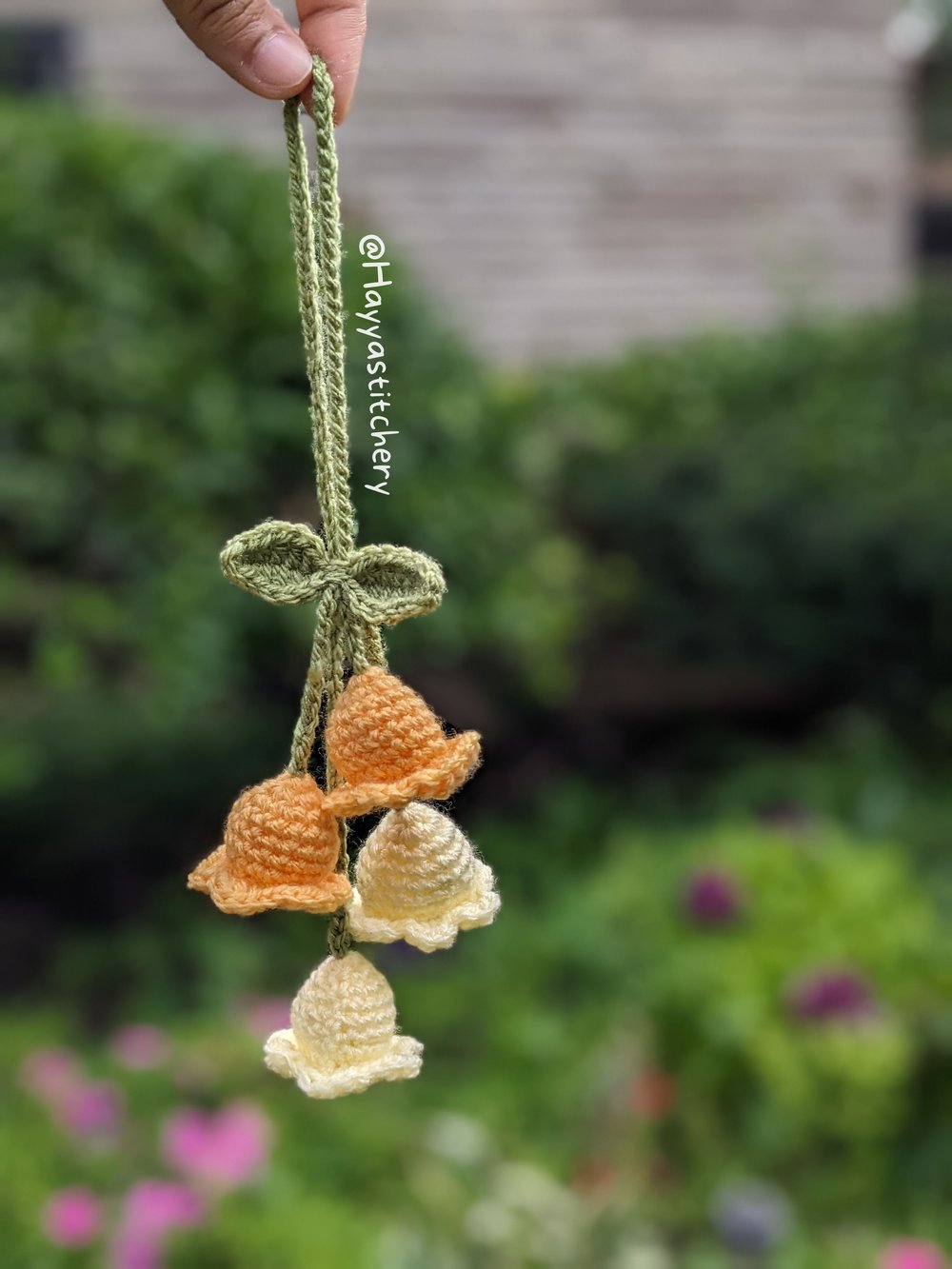 Image of Bell Flower Ornaments (4 cluster)