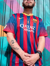 MESSI #10 RETRO 2013/2014 FC BARCELONA HOME JERSEY