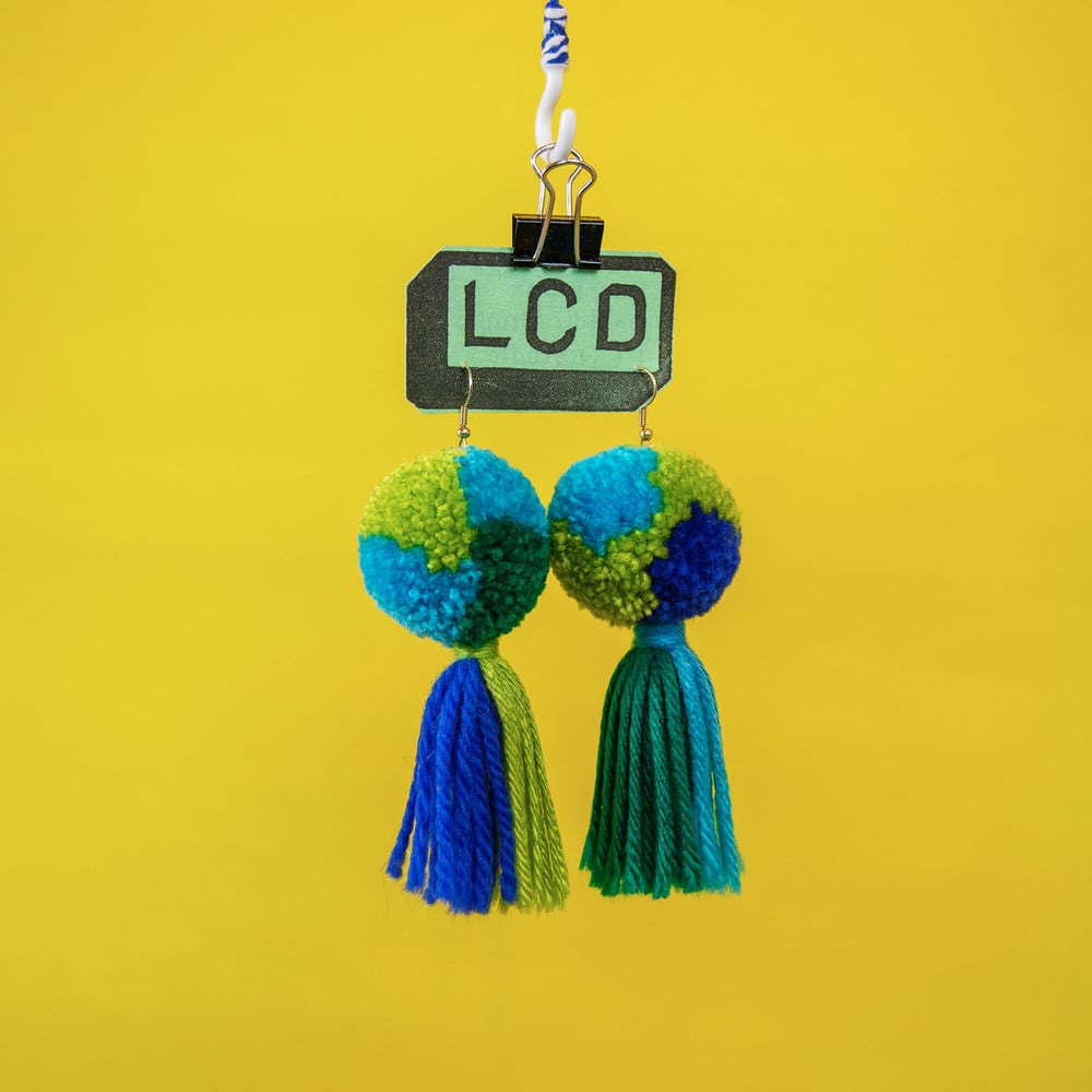 Sky Island Pom&#8209;Tassels