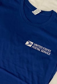 Image 3 of USPS with Stars in White Vinyl