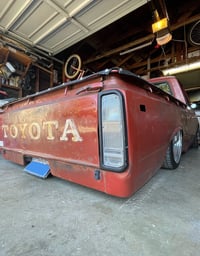 Image 3 of Toyota Hilux  clear tail lights & front turn signals ( 72-78 only)