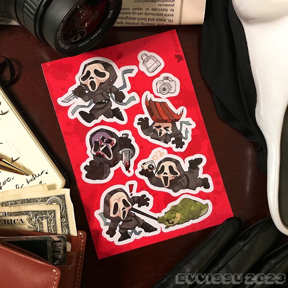 Image of GHOST OF ROSEVILLE STICKER PACK